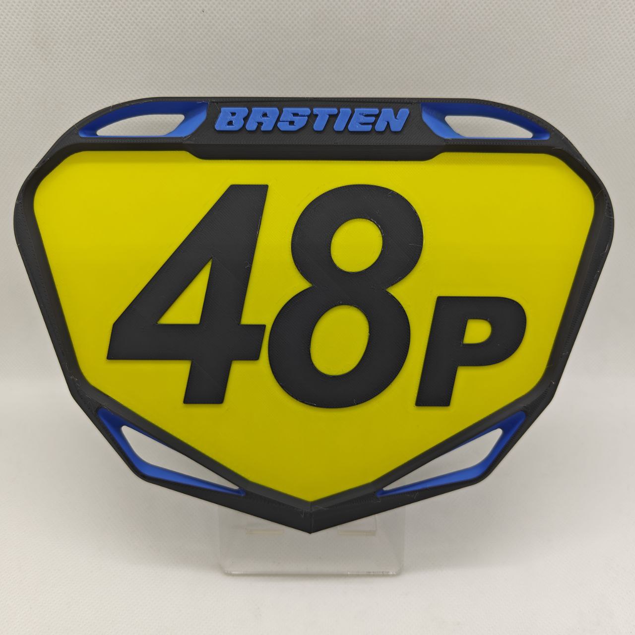 Plaque BMX Race Personnalisée