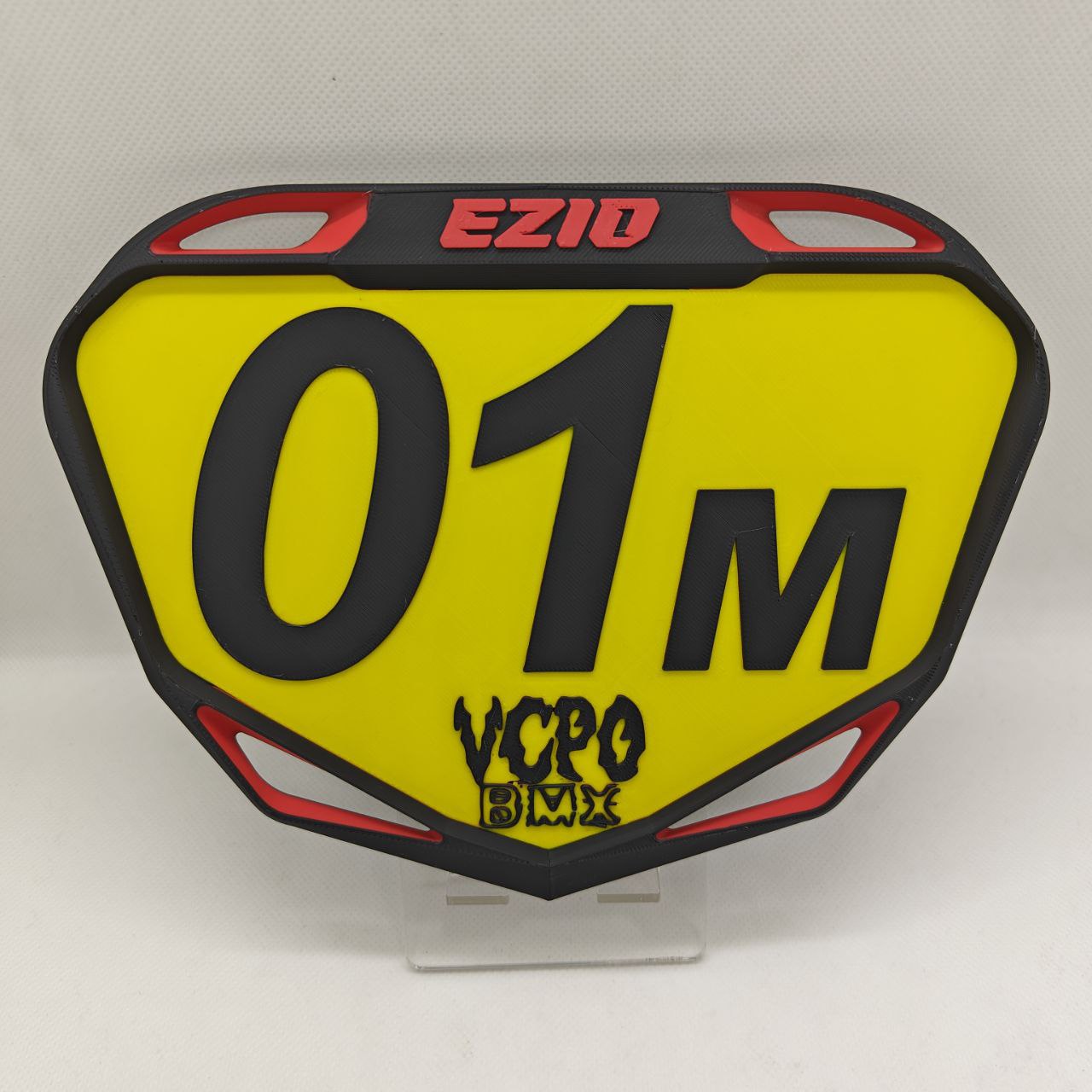 Plaque BMX Race Personnalisée