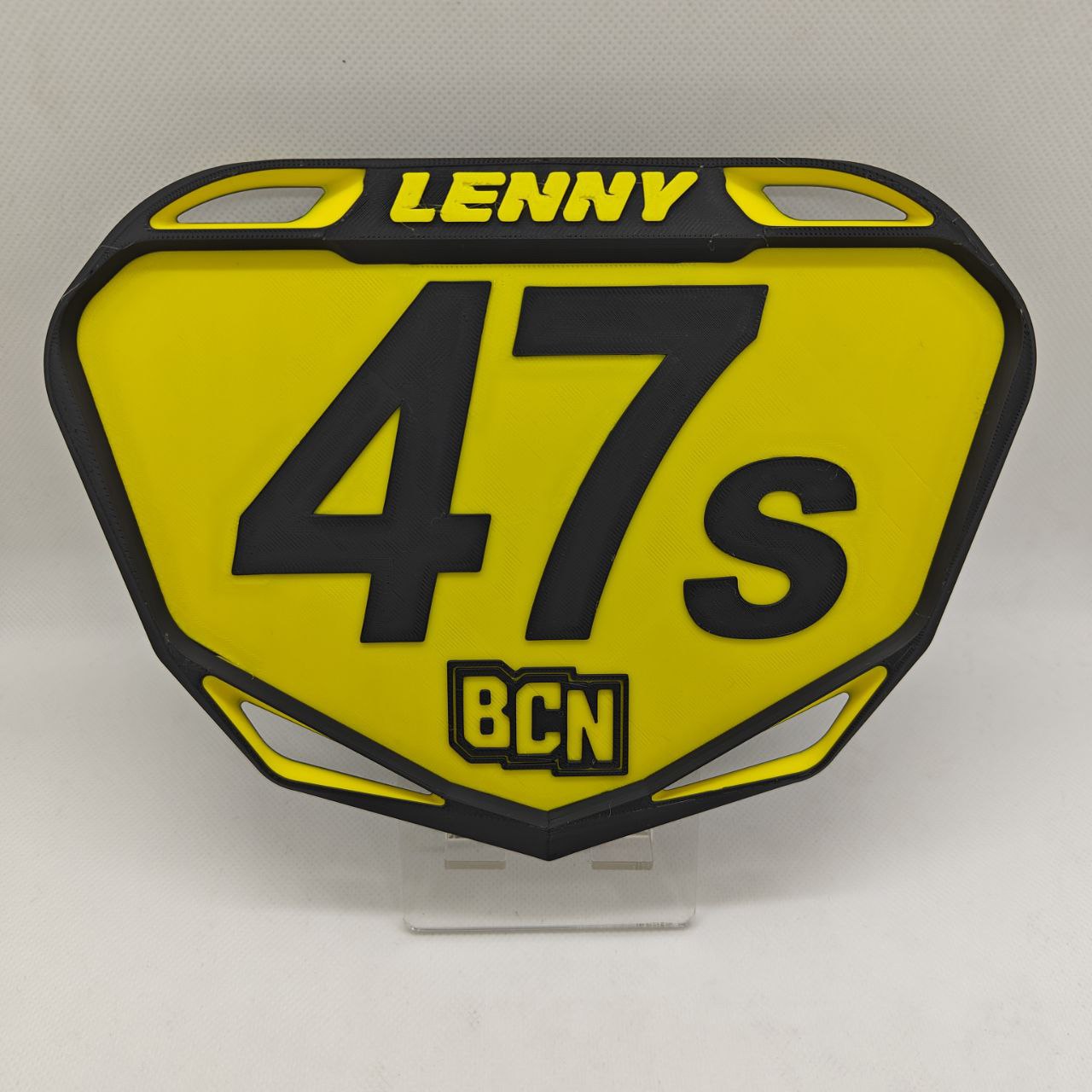 Plaque BMX Race Personnalisée
